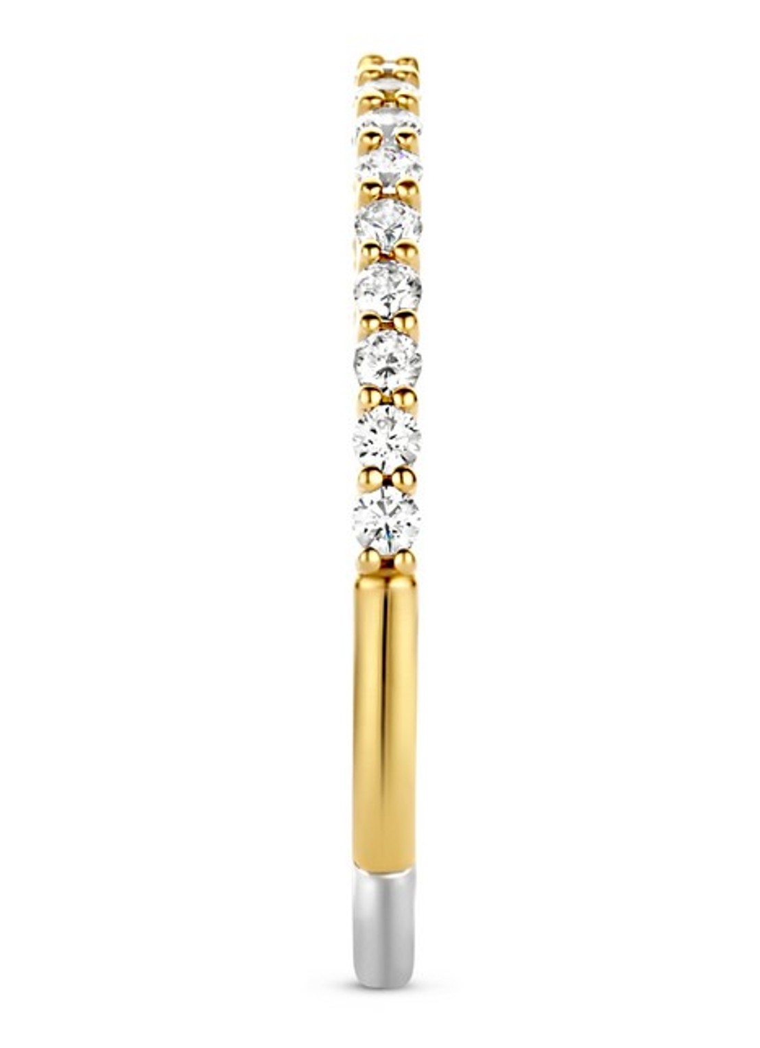 TI SENTO - Milano Ring verguld 12268ZY - voorkant 3 goud