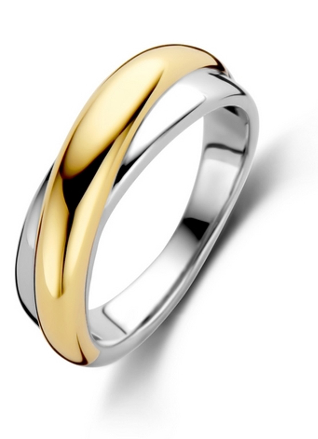 TI SENTO - Milano Ring verguld 12281SY - voorkant goud