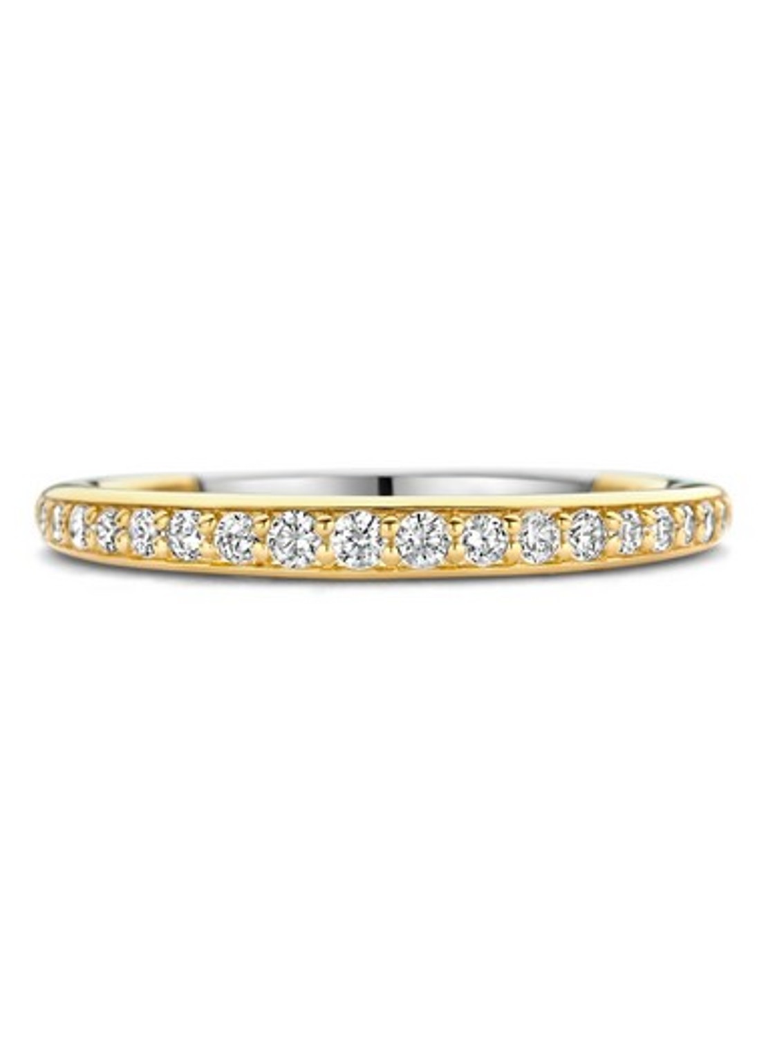 TI SENTO - Milano Ring verguld 12317ZY - voorkant 3 goud