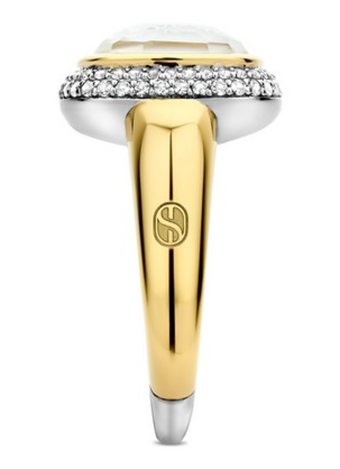 TI SENTO - Milano Ring verguld 12330MW - detail 3 goud