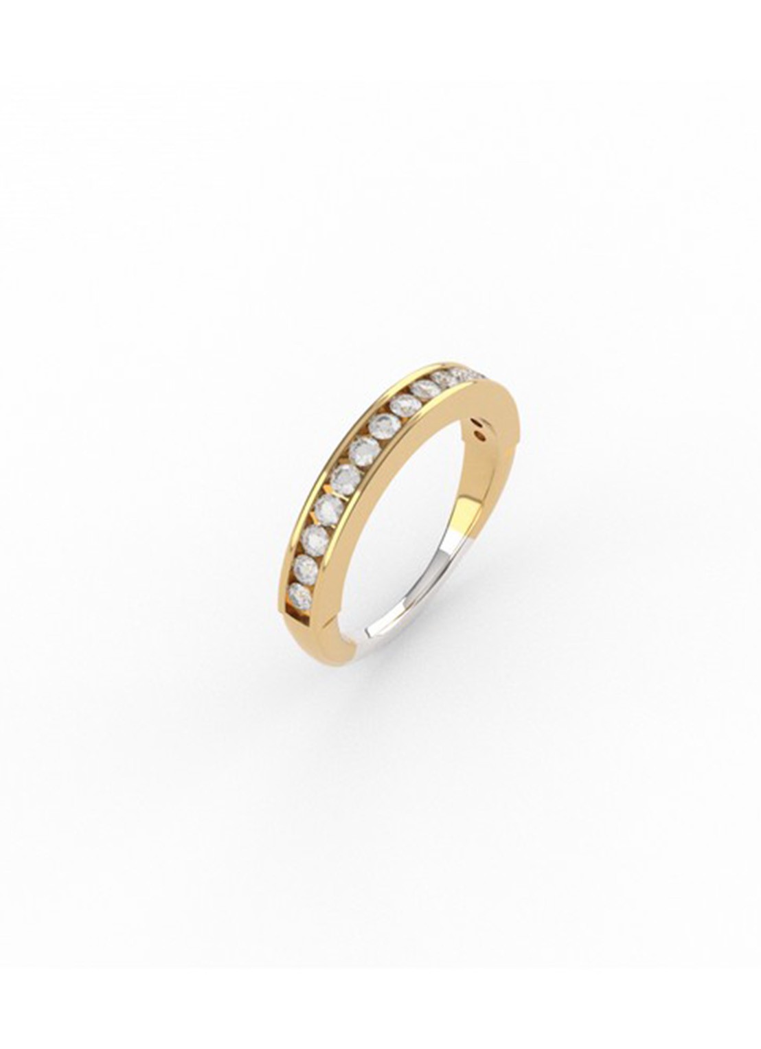 TI SENTO - Milano Ring verguld 12336ZY - voorkant goud