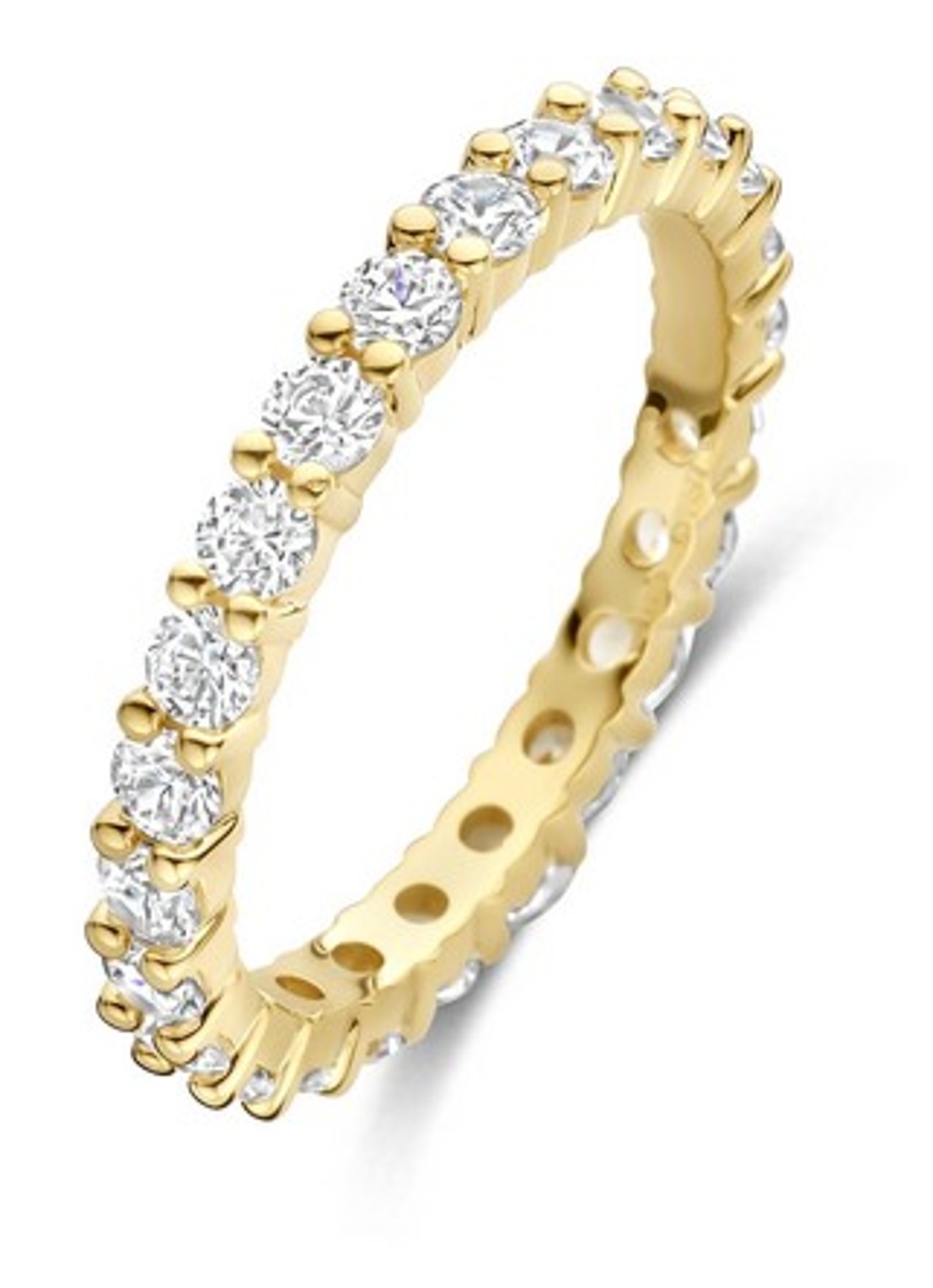 TI SENTO - Milano Ring verguld 12371ZY - voorkant 4 goud