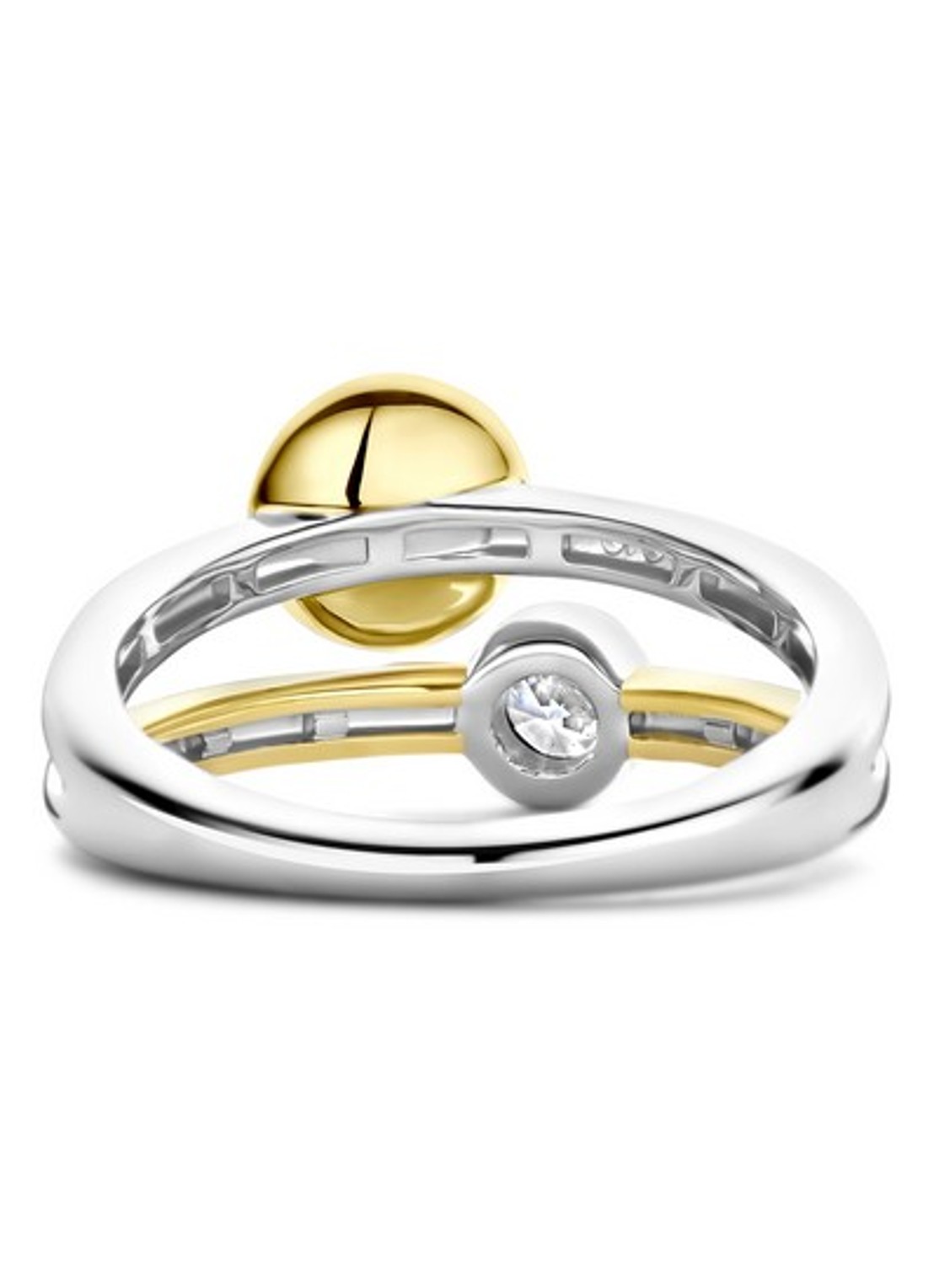 TI SENTO - Milano Ring verguld 12376YP - detail 2 goud
