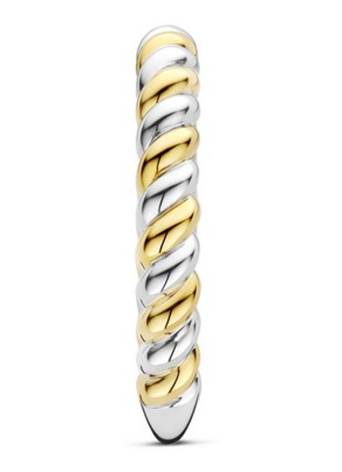 TI SENTO - Milano Ring verguld 12378SY - detail 3 zilver