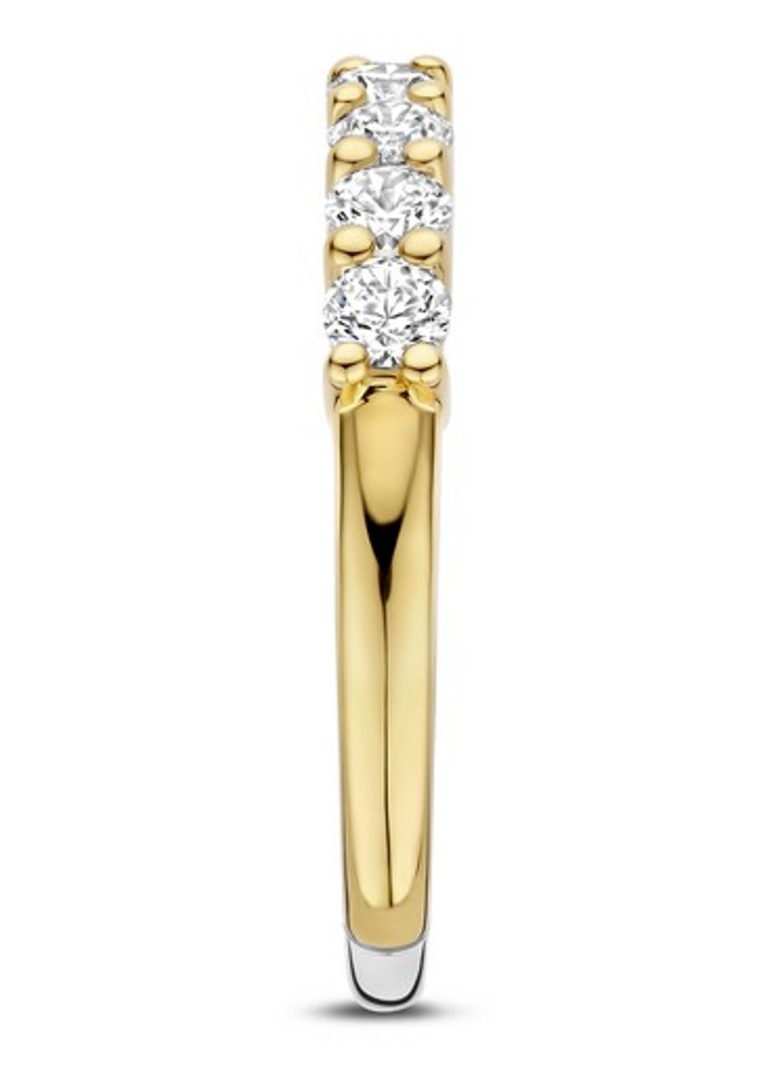 TI SENTO - Milano Ring verguld 12381ZY - detail goud