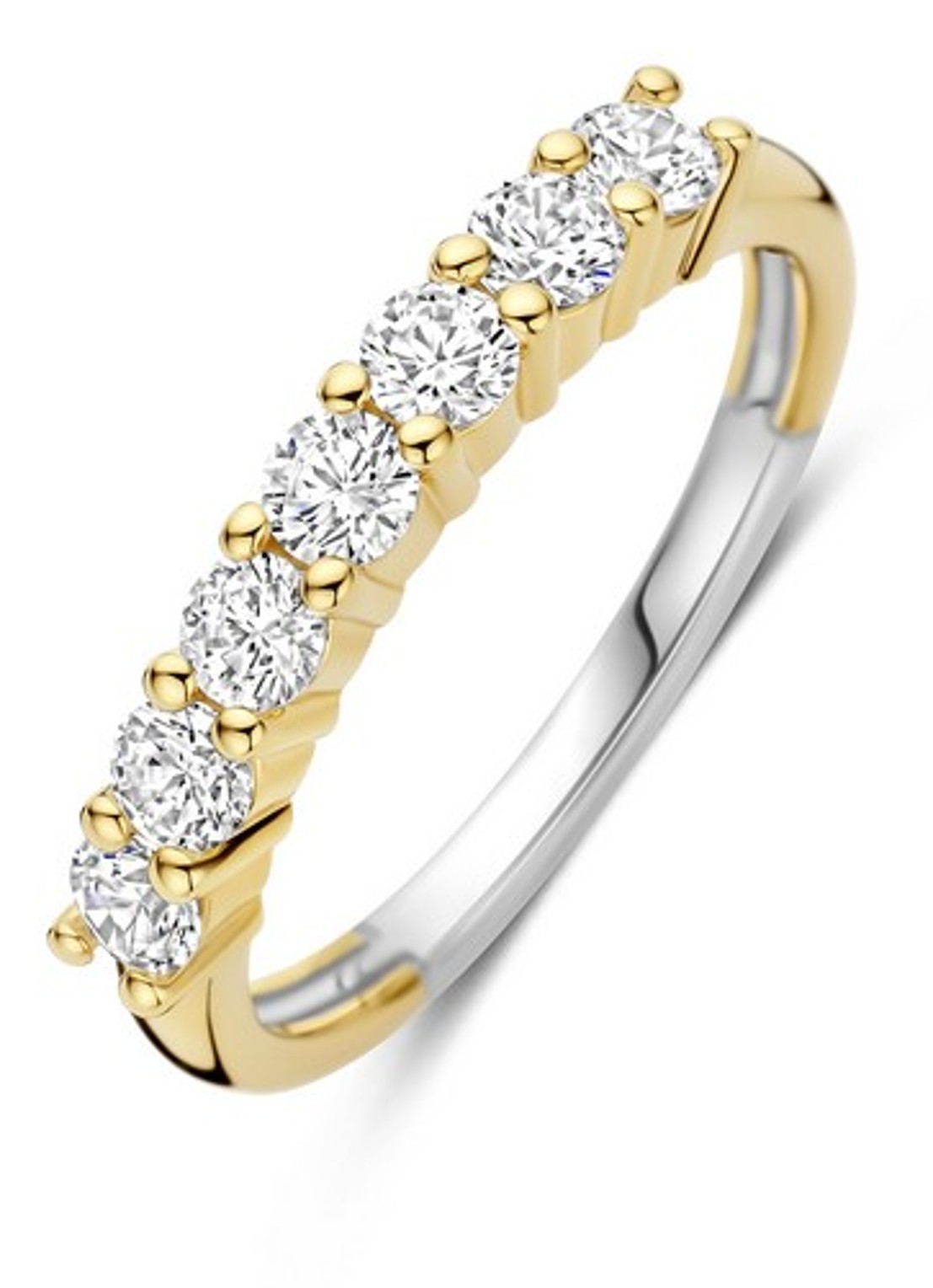 TI SENTO - Milano Ring verguld 12381ZY - voorkant 5 goud