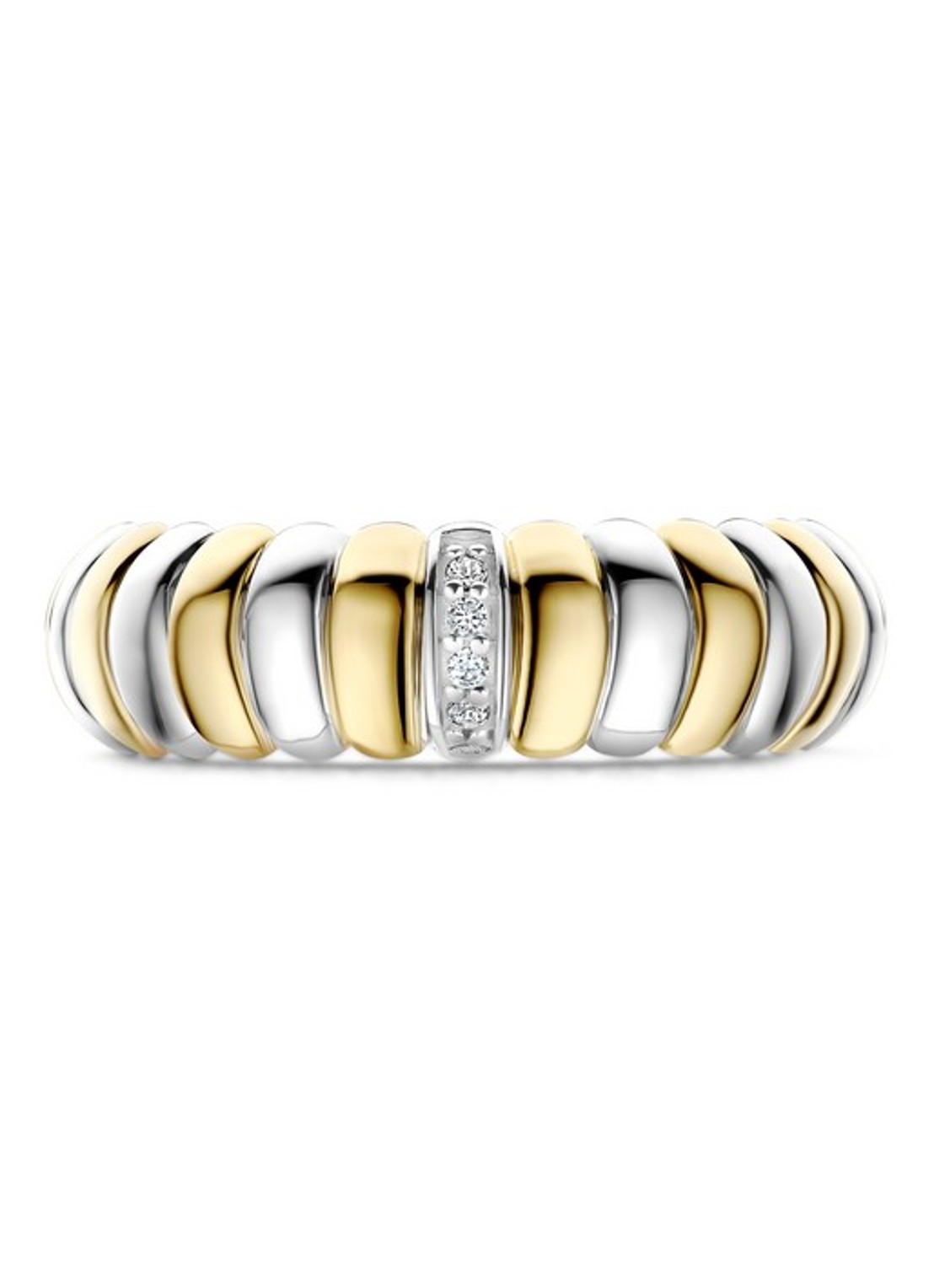 TI SENTO - Milano Ring verguld 12383ZY - detail 4 goud