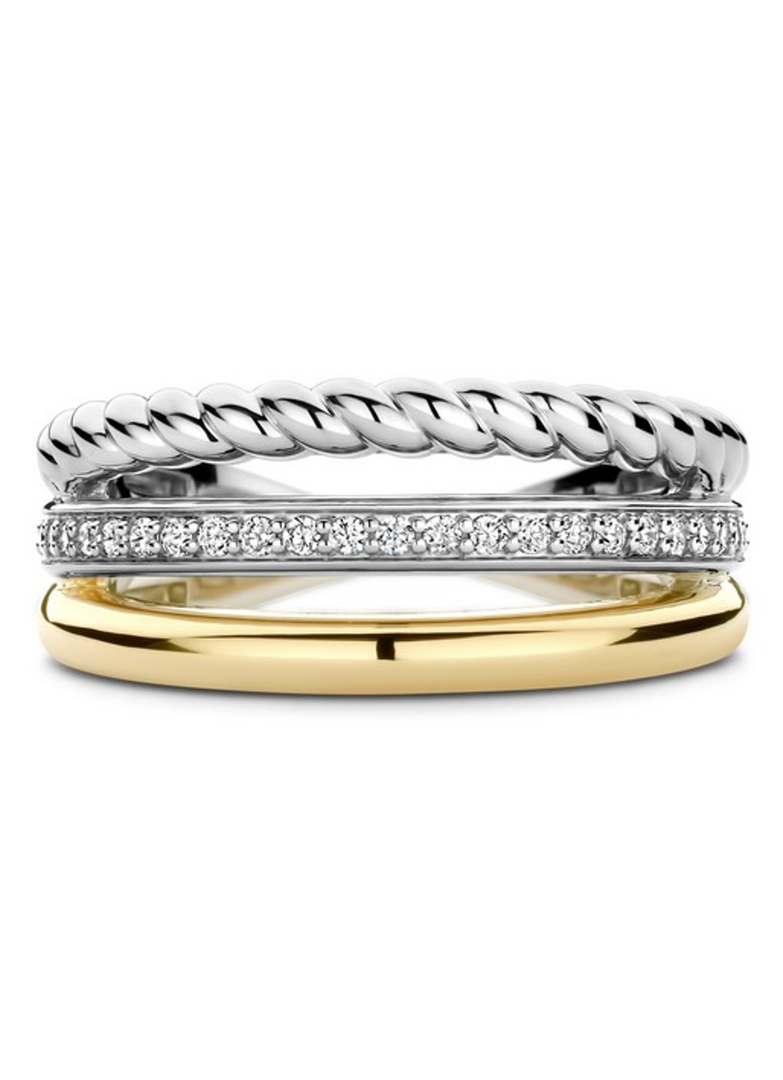 TI SENTO - Milano Ring verguld 12385ZY - detail 3 goud