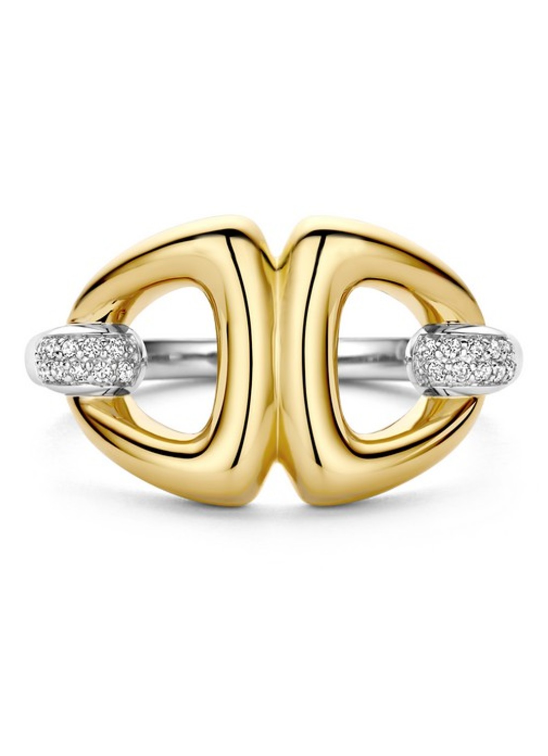TI SENTO - Milano Ring verguld 12391ZY - detail 4 goud