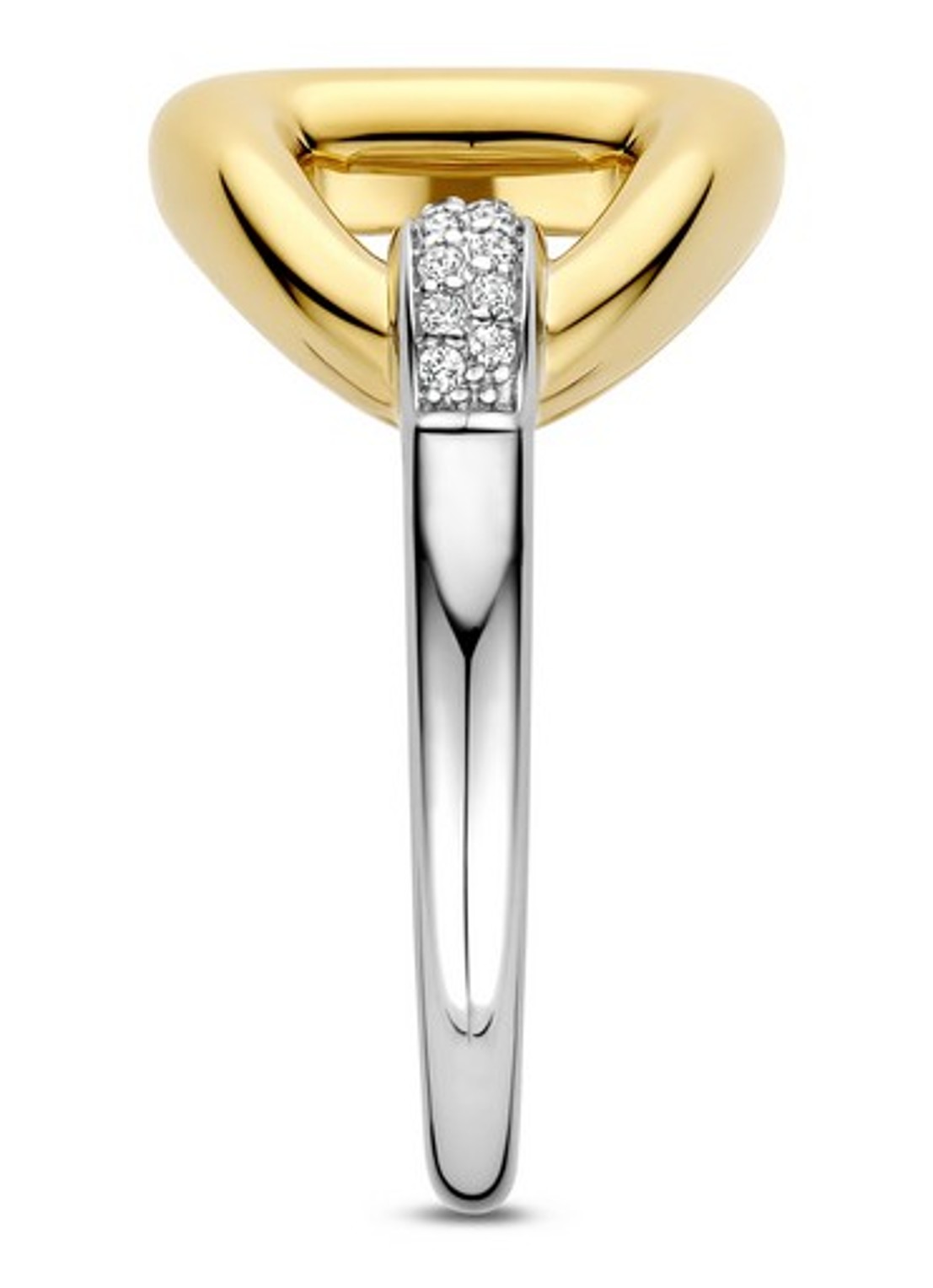 TI SENTO - Milano Ring verguld 12391ZY - detail 5 goud