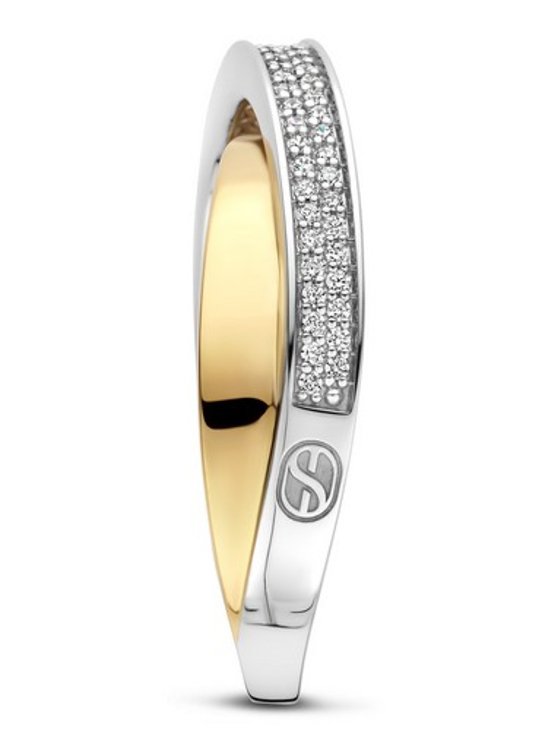 TI SENTO - Milano Ring verguld 12395ZY - detail 3 goud