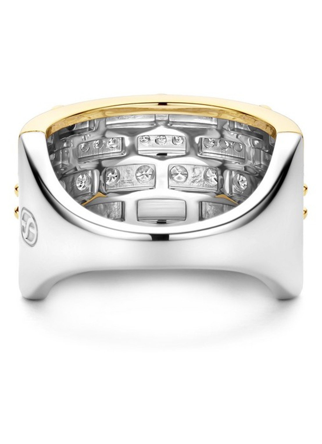TI SENTO - Milano Ring verguld 12396ZY - detail 3 goud