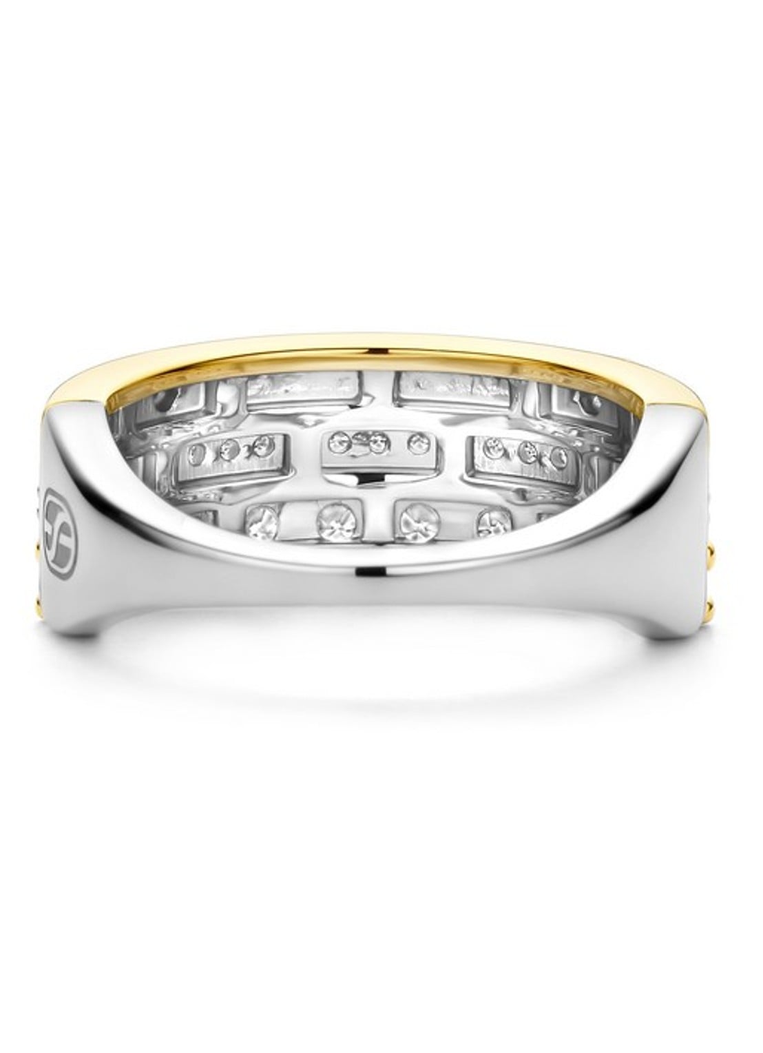 TI SENTO - Milano Ring verguld 12397ZY - detail goud