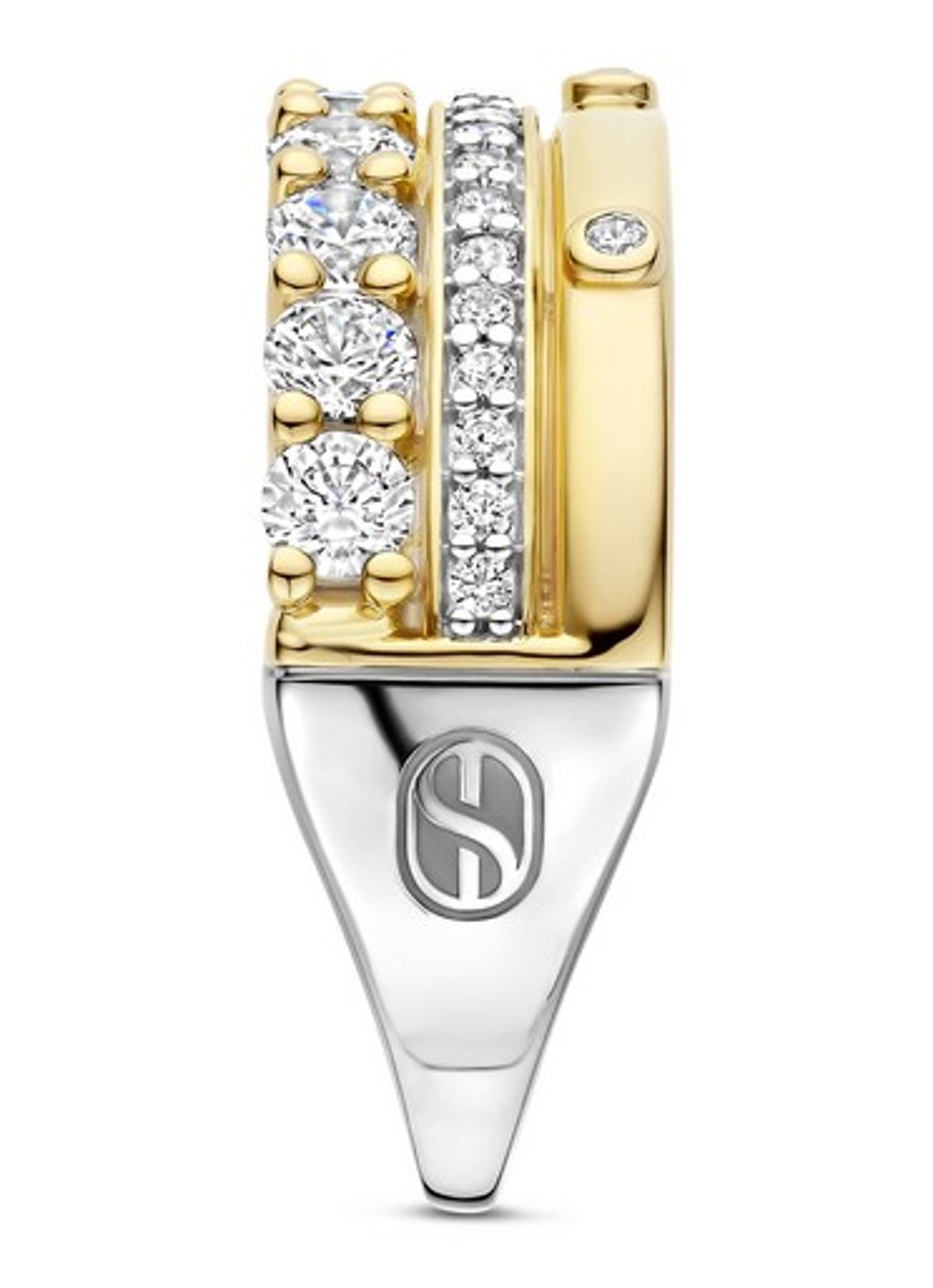 TI SENTO - Milano Ring verguld 12397ZY - detail 2 goud