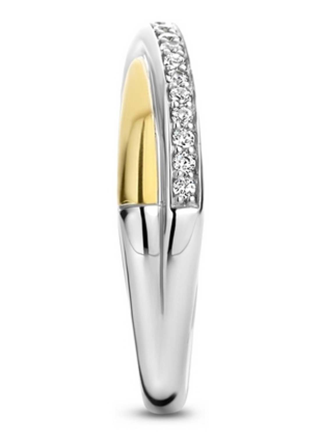 TI SENTO - Milano Ring verguld 1953ZY - detail goud