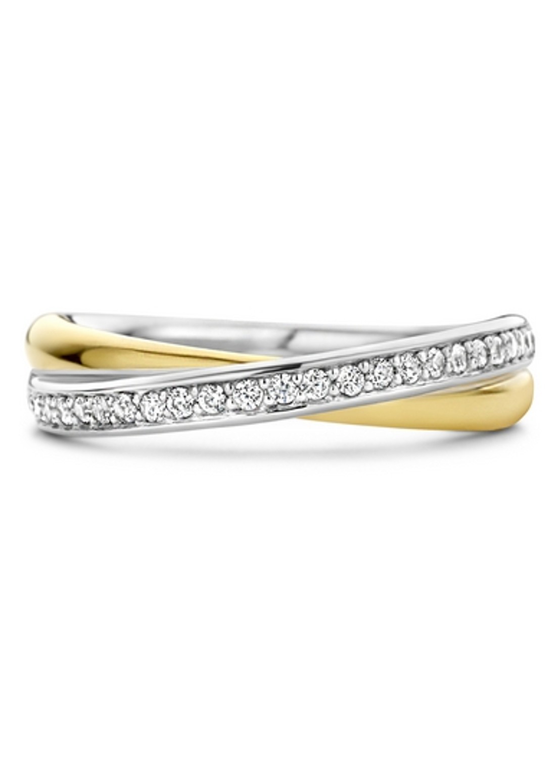 TI SENTO - Milano Ring verguld 1953ZY - detail 2 goud