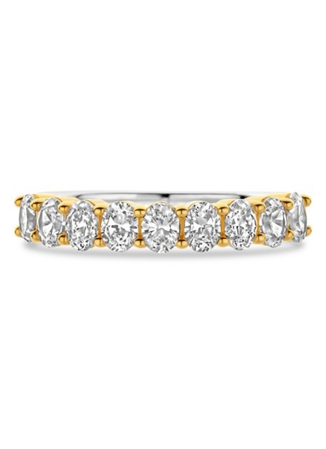 TI SENTO - Milano Ring verguld met zirkonia 12339ZY - detail 2 goud