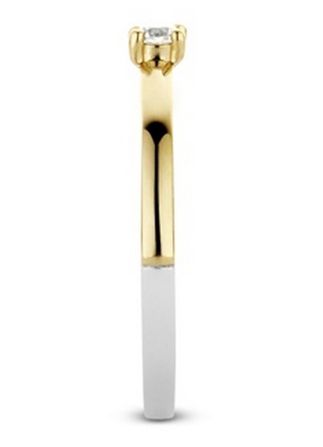 TI SENTO - Milano Ring verguld met zirkonia 1871ZY - detail 3 goud