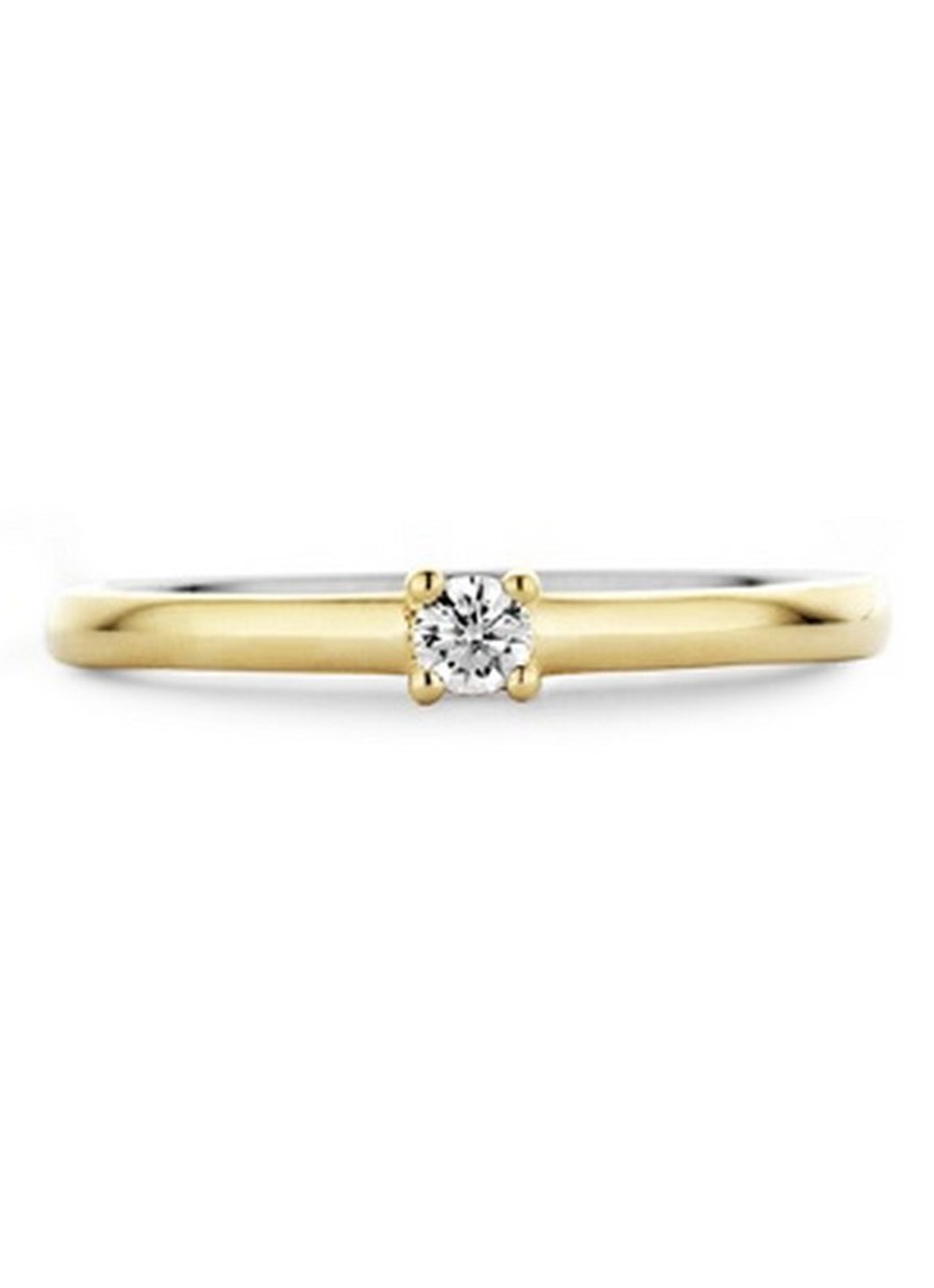 TI SENTO - Milano Ring verguld met zirkonia 1871ZY - detail 4 goud