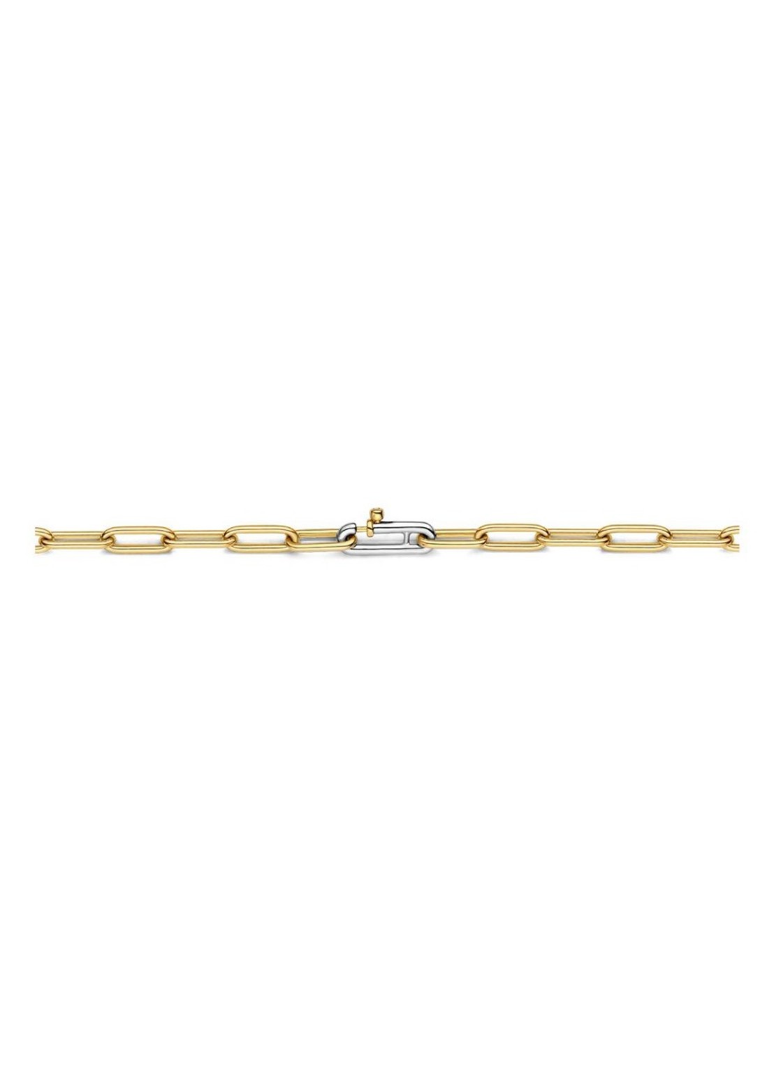 TI SENTO - Milano Schakelketting verguld 3947SY  - detail goud