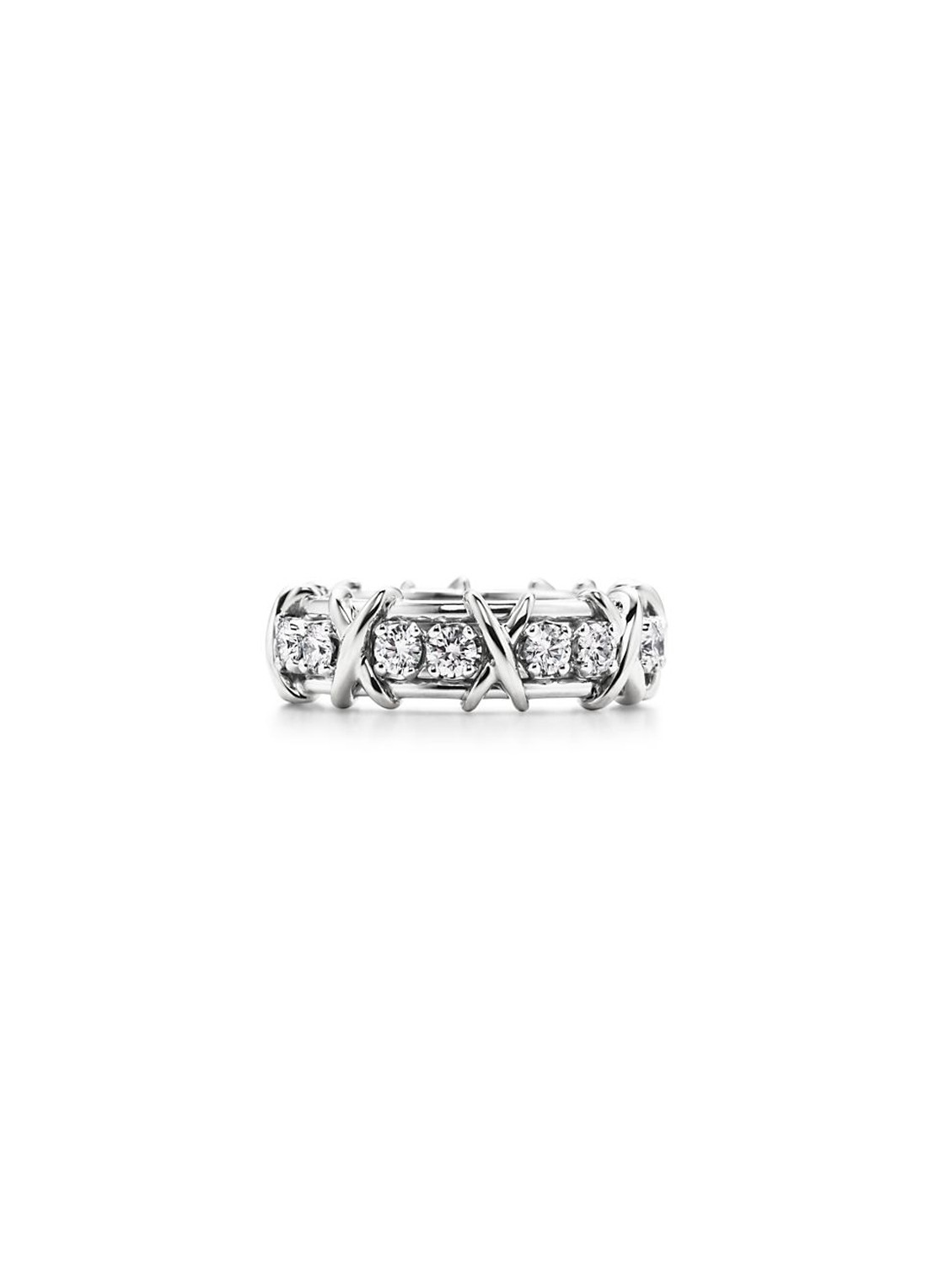 Tiffany & Co. 16 Stone ring met diamant 28954 - voorkant 4 undefined