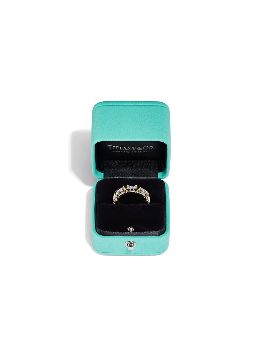 Tiffany & Co. 16 Stone ring van 18 karaat geelgoud met diamant 22011 - detail 3 undefined