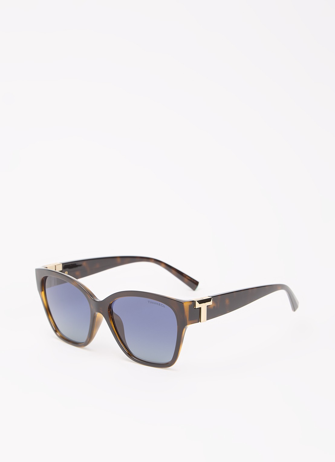 Tiffany & Co. Butterfly zonnebril gepolariseerd TF 4254U - voorkant donkerblauw