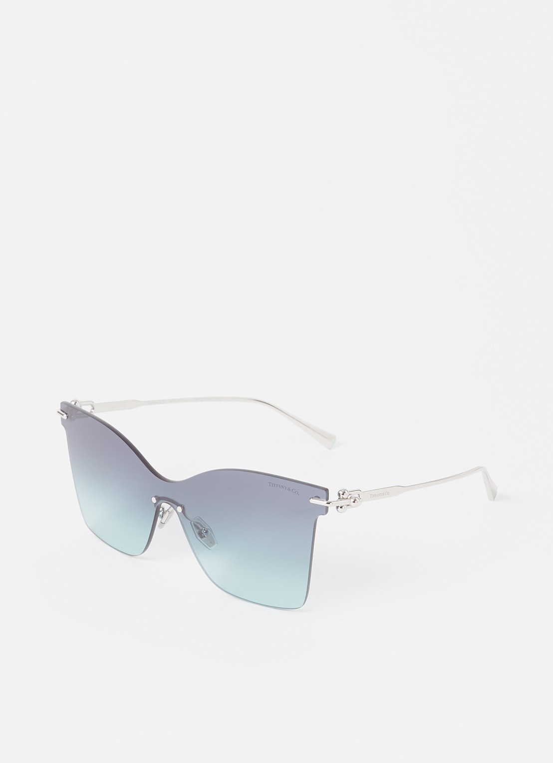 Tiffany & Co. Butterfly zonnebril TF3103K - voorkant zilver