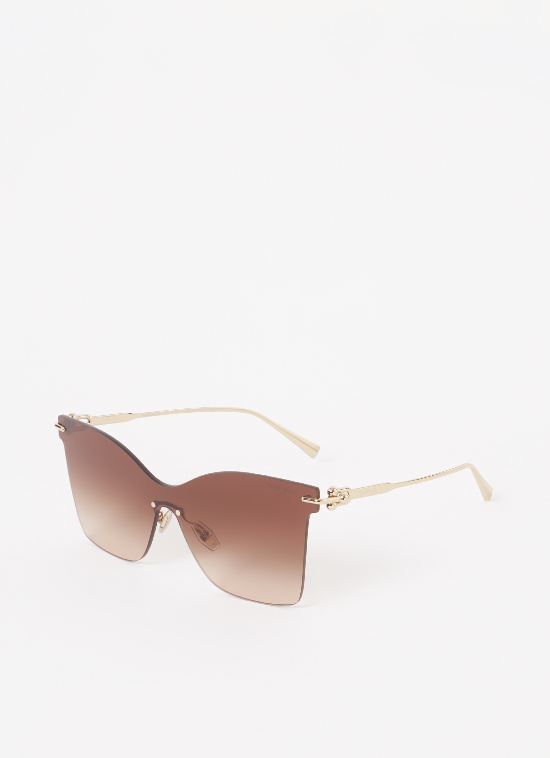 Tiffany & Co. Butterfly zonnebril TF3103K - voorkant 4 goud