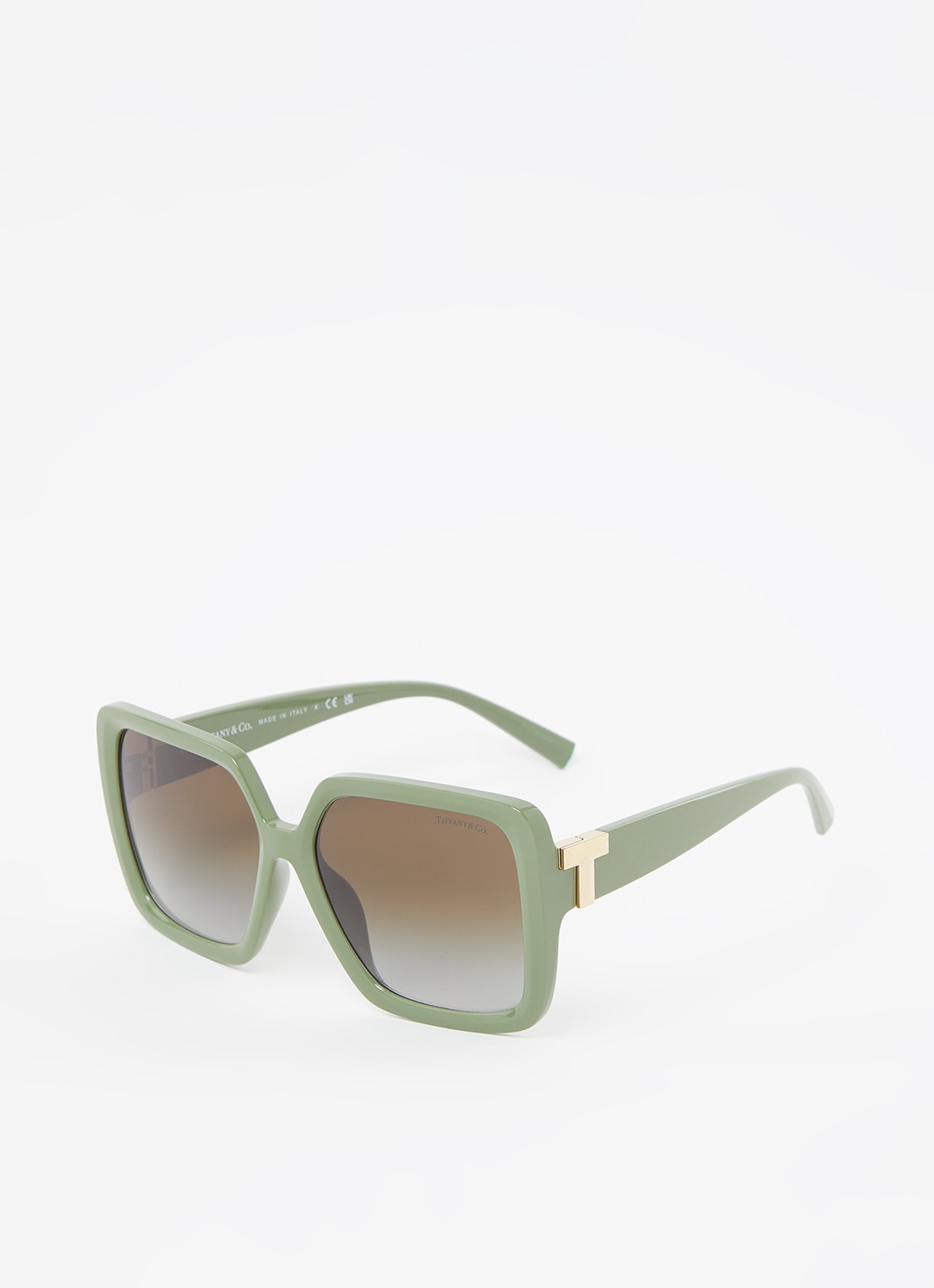 Tiffany & Co. Butterfly zonnebril TF4206 - voorkant khaki