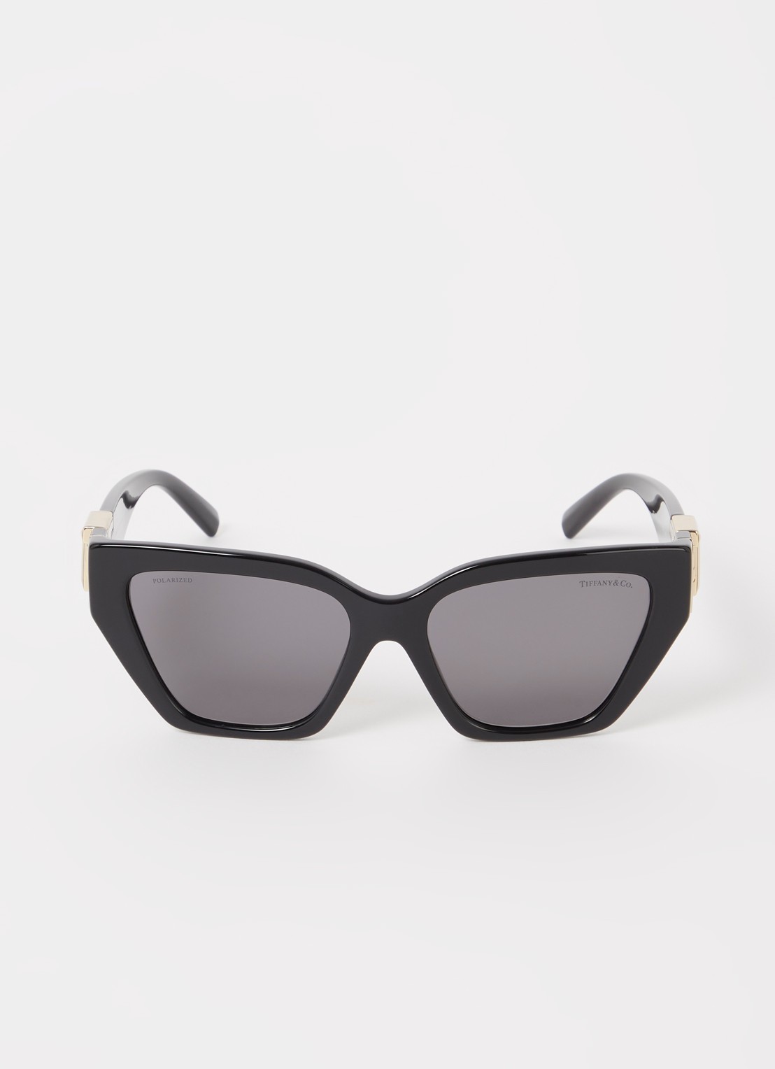 Tiffany & Co. Cat Eye zonnebril gepolariseerd TF4218 - detail 3 zwart