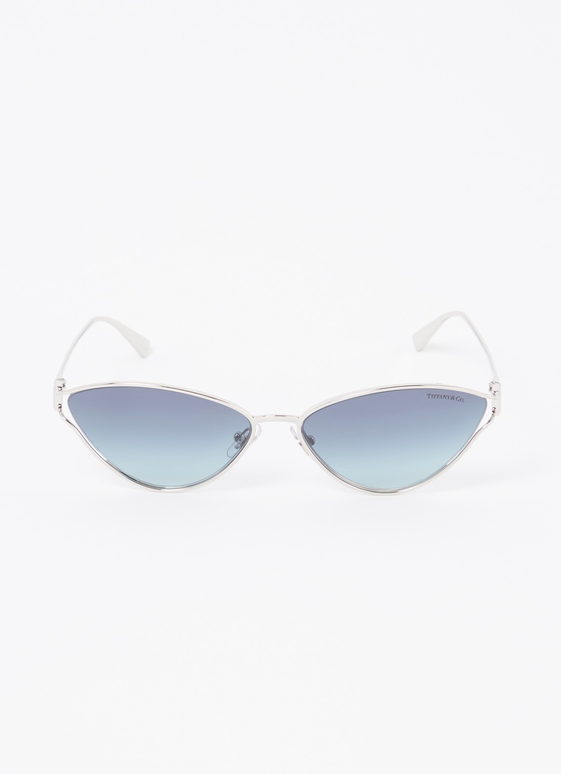 Tiffany & Co. Cat Eye zonnebril TF3095 - detail zilver