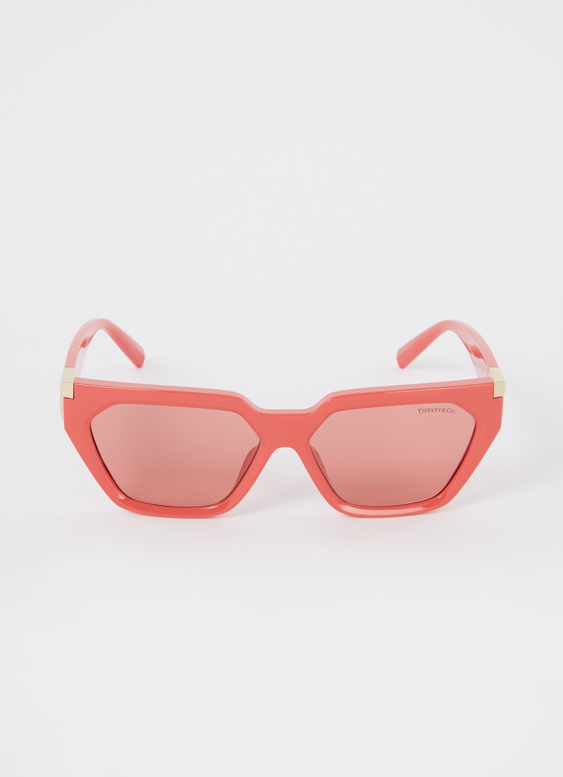 Tiffany & Co. Cat Eye zonnebril TF4205U - detail 3 koraal