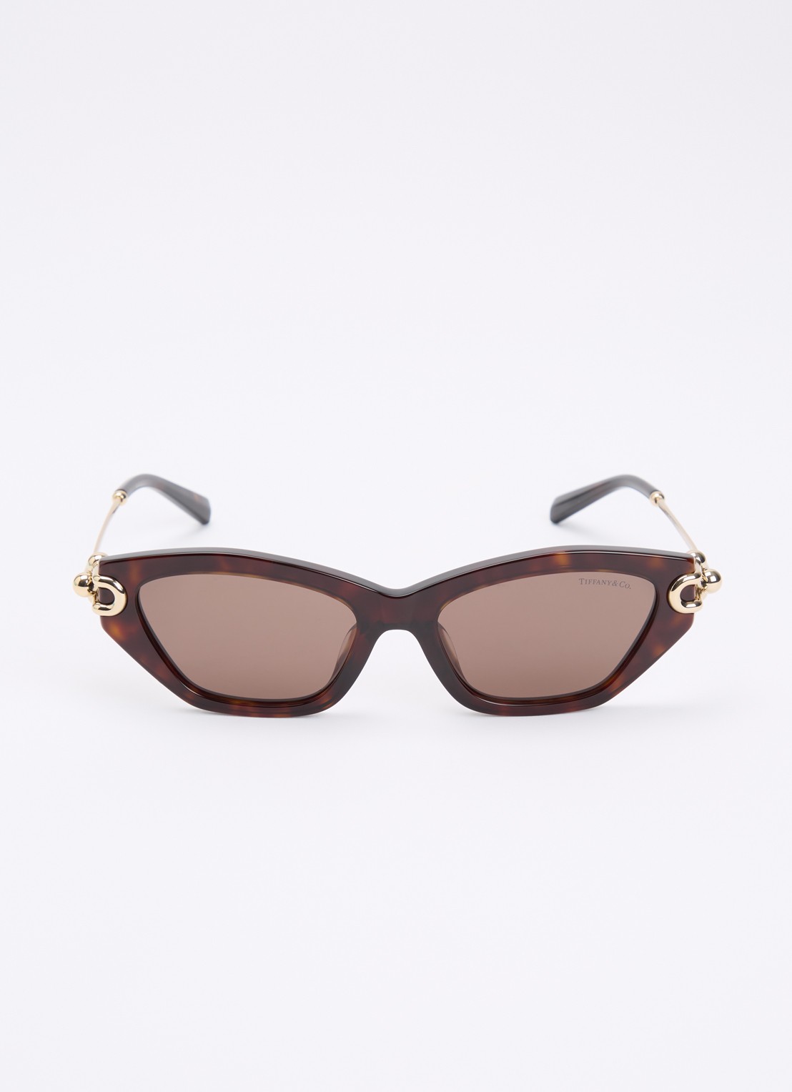 Tiffany & Co. Cat Eye zonnebril TF4231U - detail donkerbruin