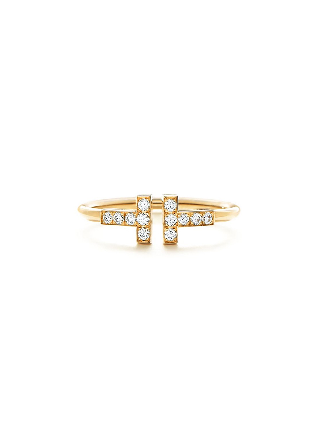 Tiffany & Co. Diamant Wire ring van 18 karaat geelgoud 69761 - voorkant 3 undefined
