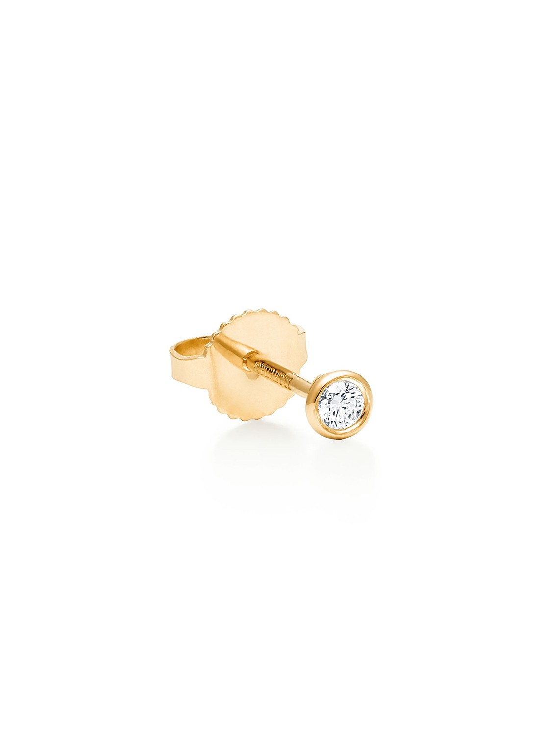 Tiffany & Co. Diamonds by the Yard oorknopjes van 18 karaat geelgoud met diamant 17729 - voorkant 4 undefined