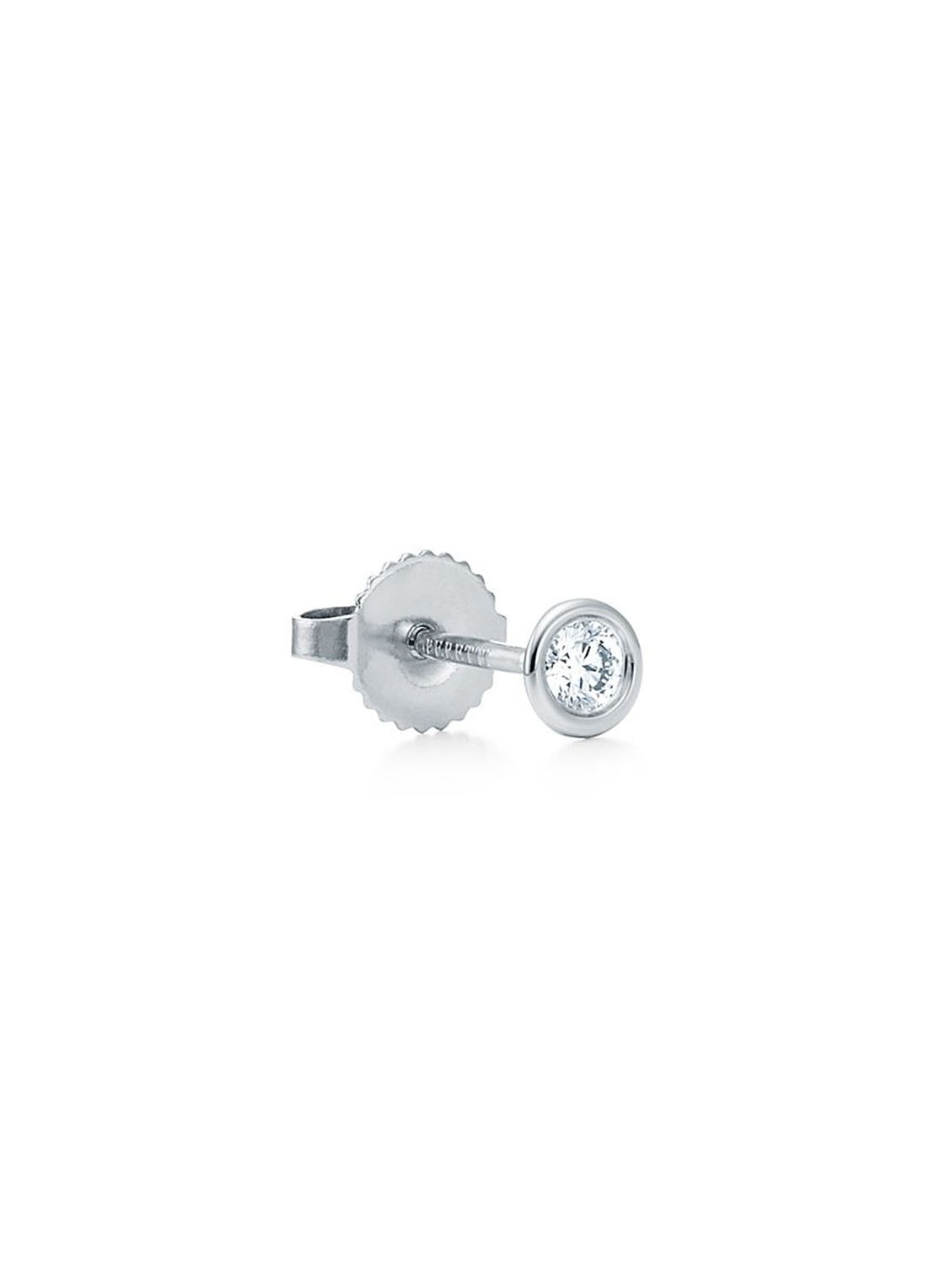 Tiffany & Co. Diamonds by the Yard oorknopjes van platina met diamant 27731 - voorkant 4 undefined
