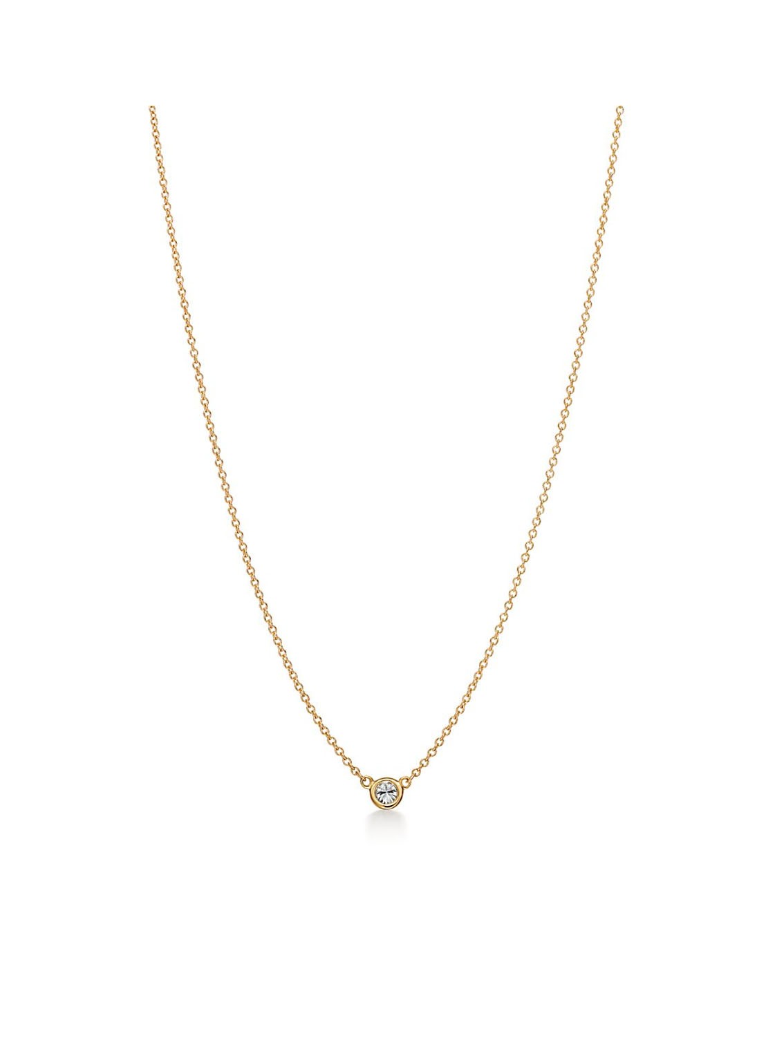 Tiffany & Co. Diamonds by the Yard Single ketting van 18 karaat geelgoud met diamant 50743 - voorkant 4 undefined