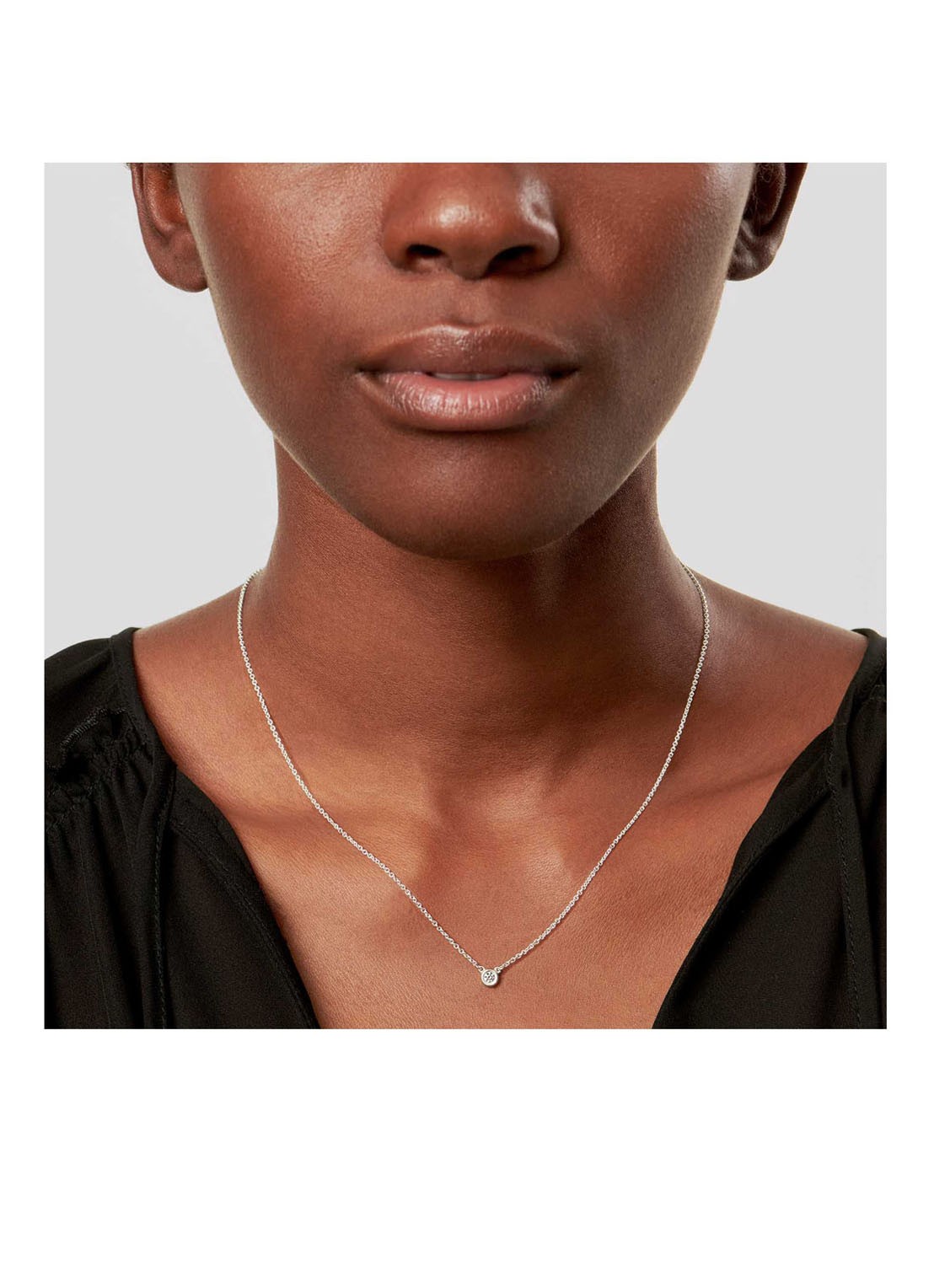 Tiffany & Co. Diamonds by the Yard Single ketting van sterling zilver met diamant 59714 - detail undefined