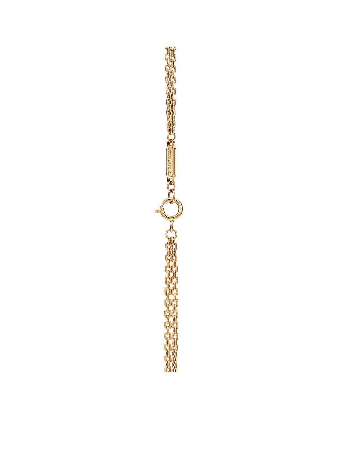 Tiffany & Co. Double Link ketting van 18 karaat geelgoud met hanger 49380 - detail 4 undefined