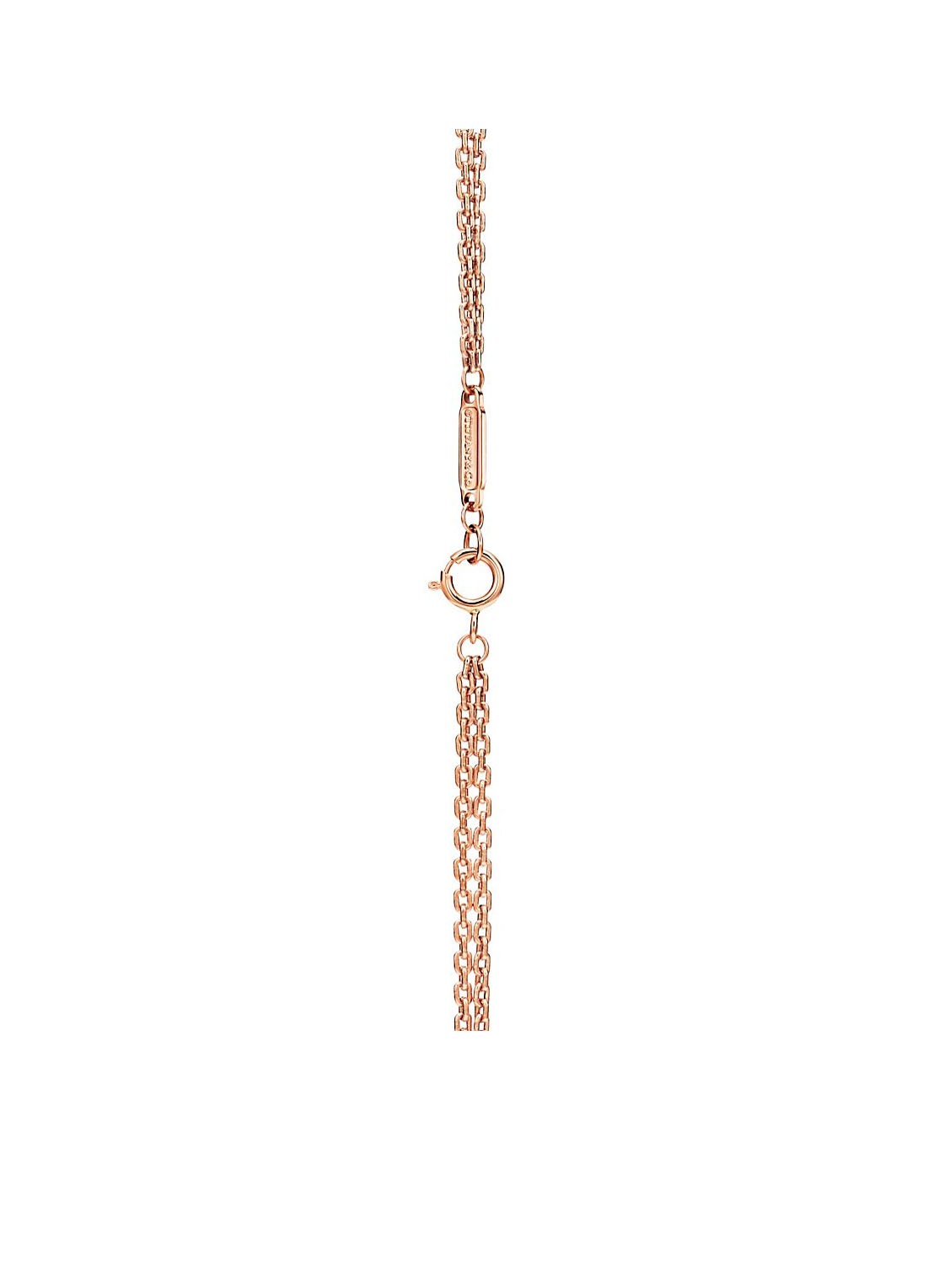 Tiffany & Co. Double Link ketting van 18 karaat roségoud met hanger 57455 - detail 2 undefined