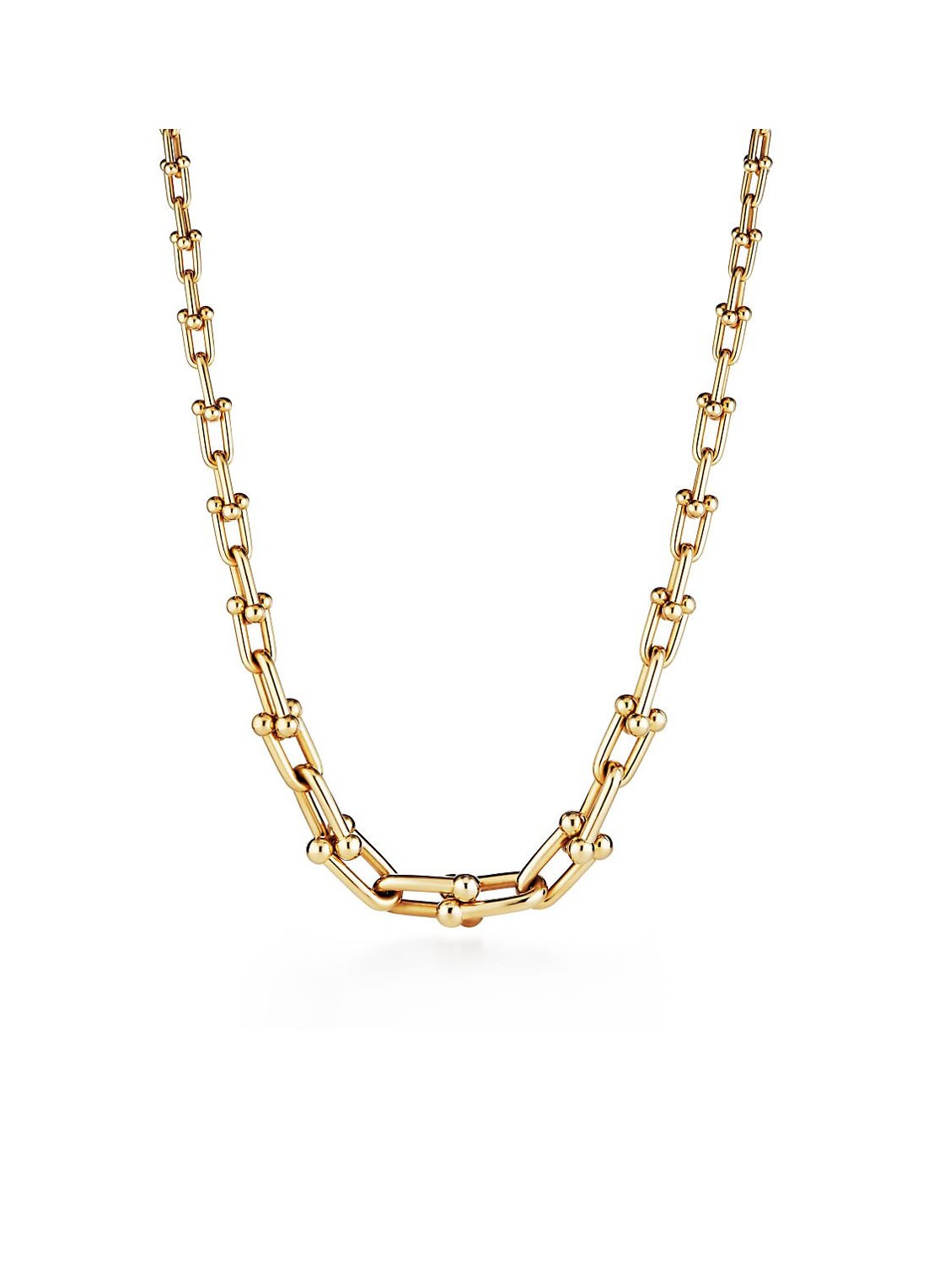 Tiffany & Co. Graduated Link schakelkettingvan 18 karaat geelgoud 75981 - voorkant 4 undefined
