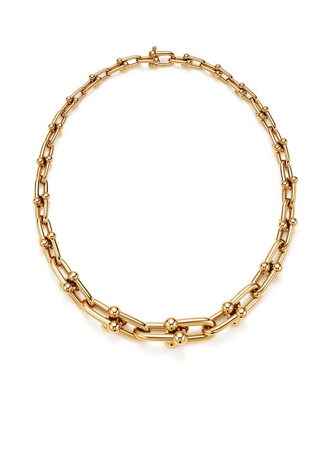 Tiffany & Co. Graduated Link schakelkettingvan 18 karaat geelgoud 75981 - voorkant 5 undefined