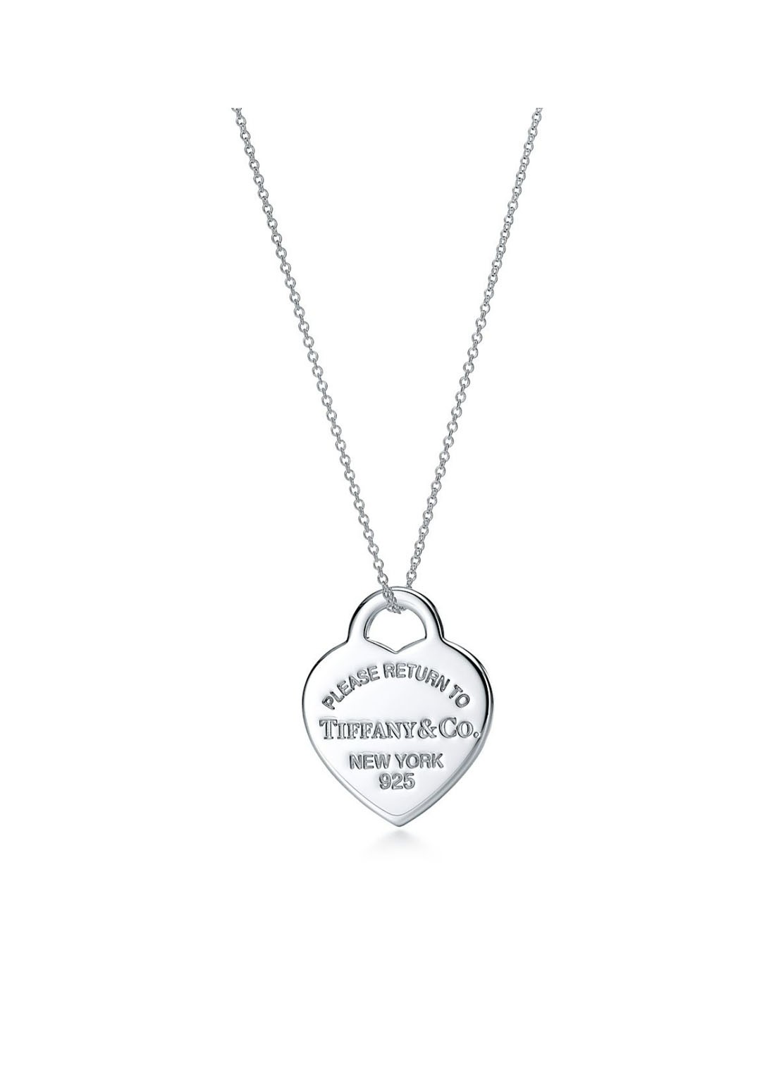 Tiffany & Co. Heart Tag Medium ketting van sterling zilver 67408 - voorkant 3 undefined