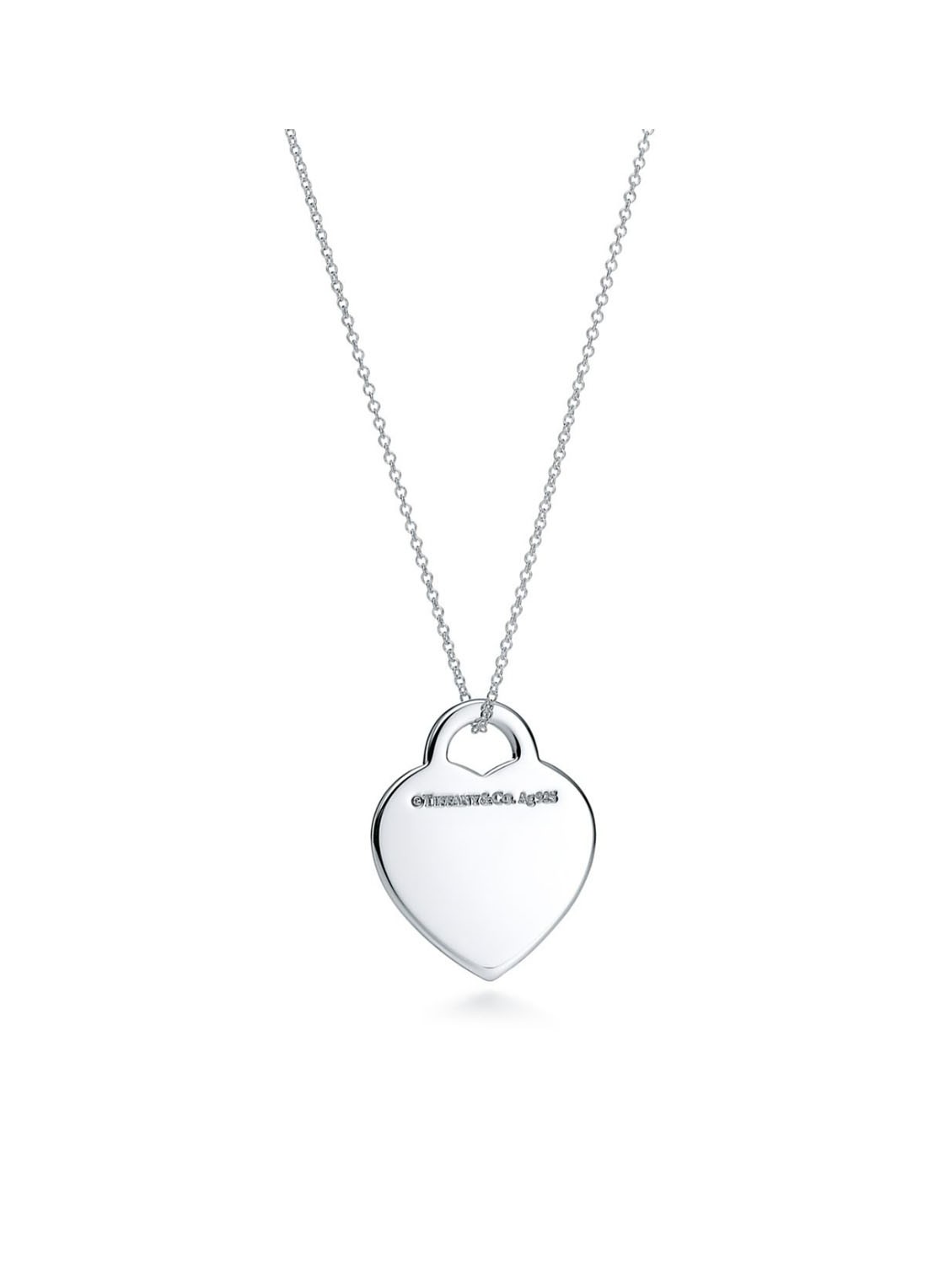 Tiffany & Co. Heart Tag Medium ketting van sterling zilver 67408 - voorkant 4 undefined
