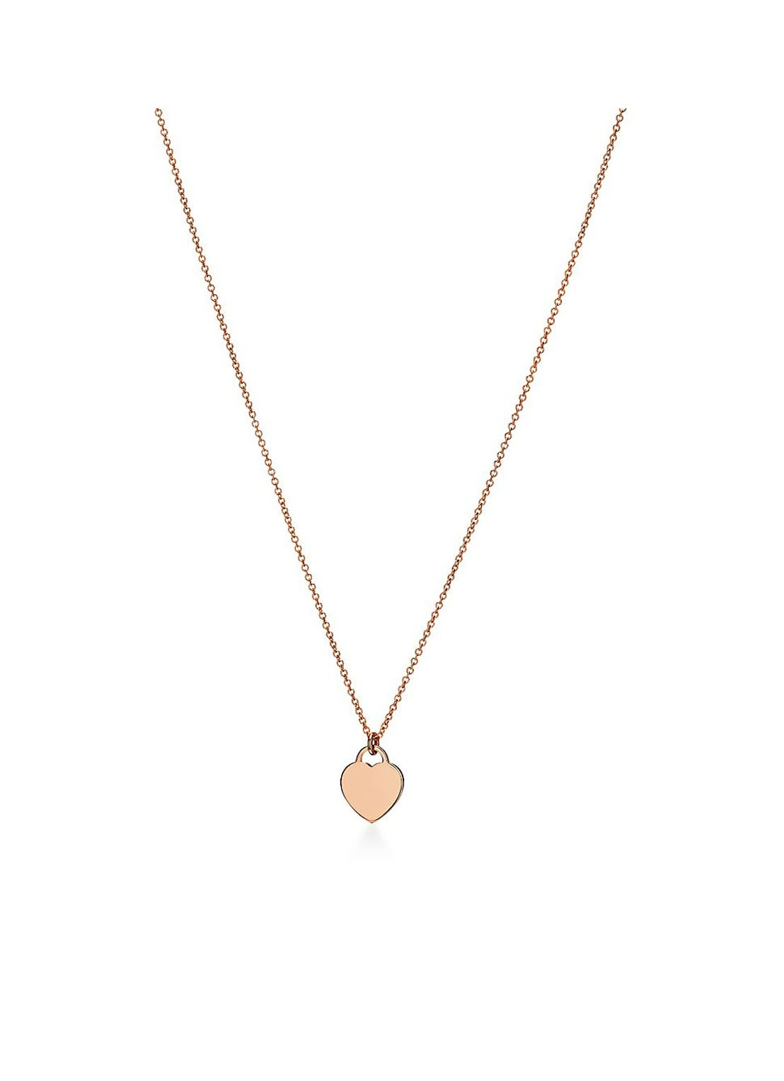 Tiffany & Co. Heart Tag Mini ketting van 18 karaat roségoud 77759 - detail 2 undefined