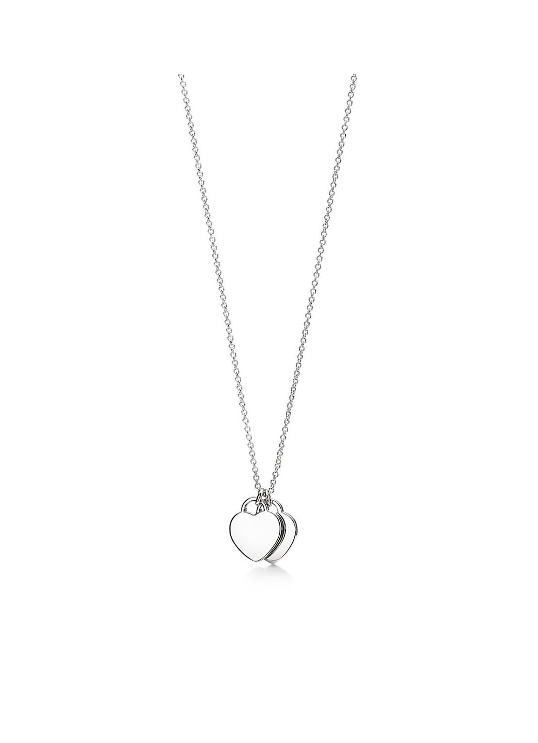 Tiffany & Co. Heart Tag Mini ketting van sterling zilver met diamant 52675 - voorkant 5 undefined