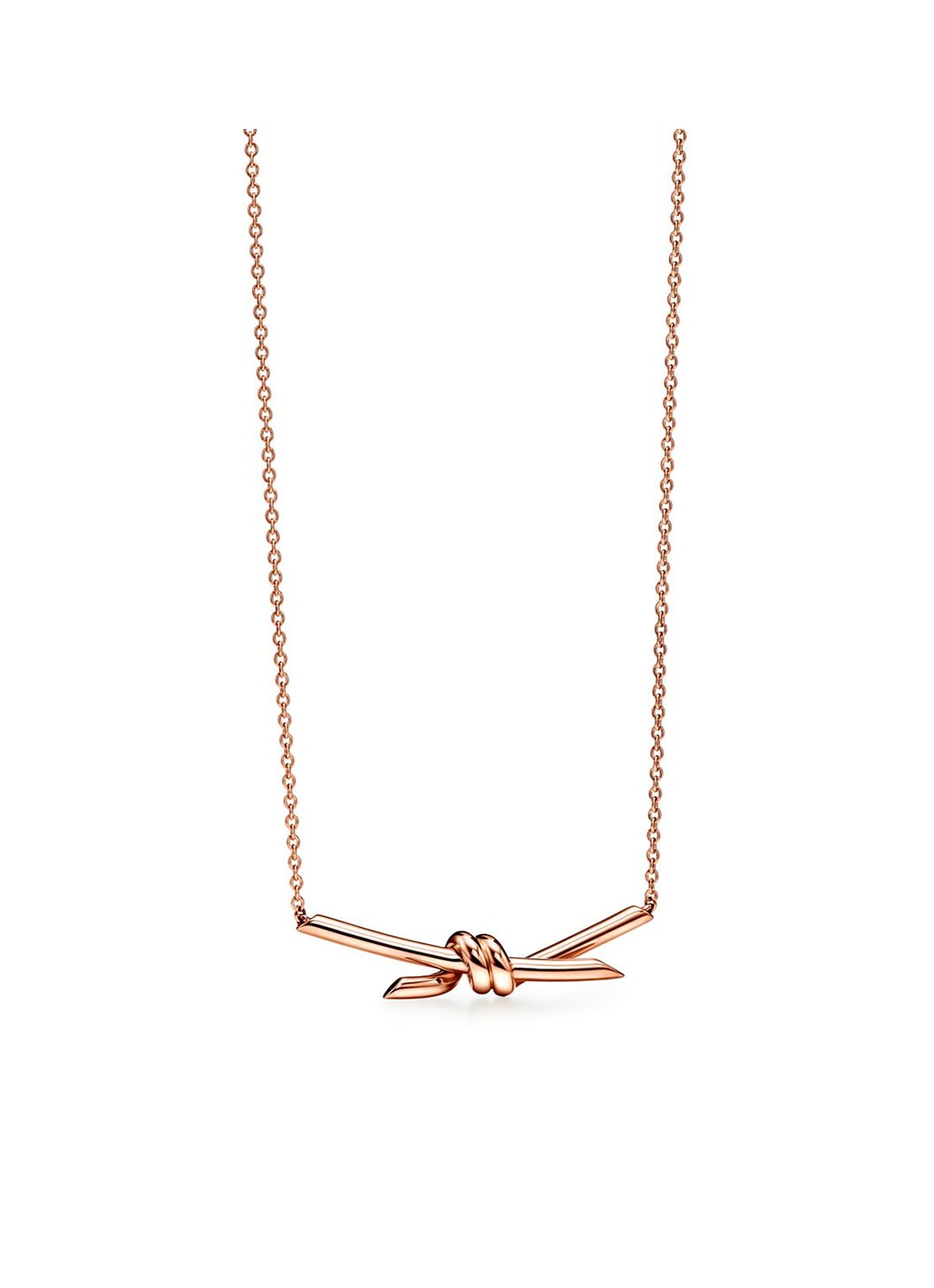 Tiffany & Co. Ketting van 18 karaat roségoud met hanger 48595 - voorkant 3 undefined