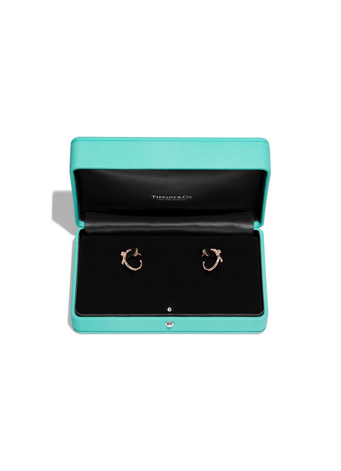Tiffany & Co. Knot oorringen van 18 karaat roségoud met diamant 84883 - detail 6 undefined