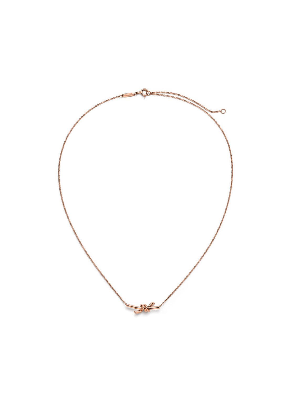 Tiffany & Co. Knot Small ketting van 18 karaat roségoud 84885 - detail 5 undefined